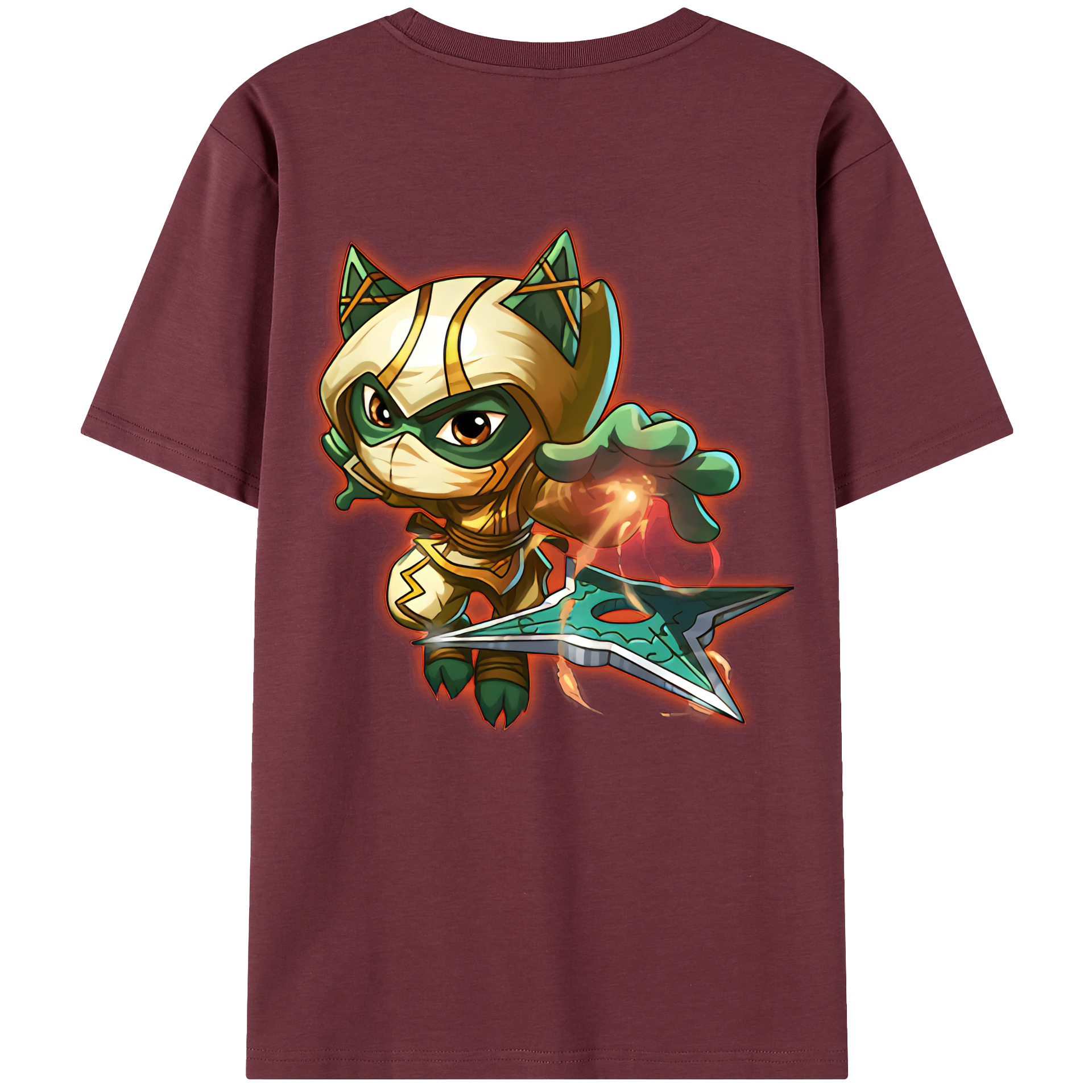 リーグ・オブ・レジェンド League of Legends LOL 綿100％半袖Tシャツ（背面プリント）